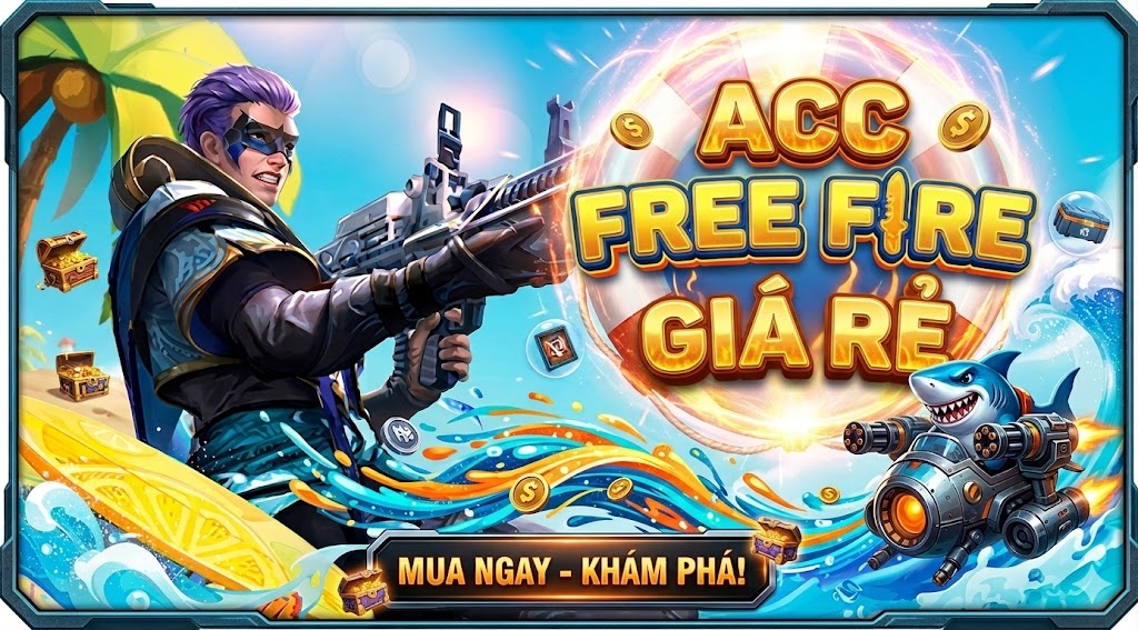 MUA NICK FREE FIRE SIÊU RẺ